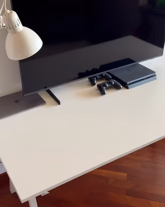 Piano da lavoro IKEA TROTTEN 160x80 Bianco