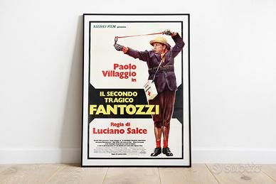 Poster Locandina Film "Il secondo tragico Fantozzi