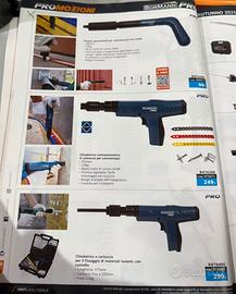 PISTOLE SPARA CHIODI DI VARI TIPI