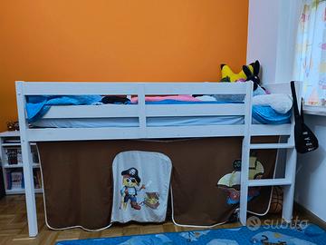 letto a soppalco per bambini