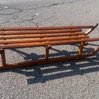 Slitta in legno “Piero Sport” Vintage