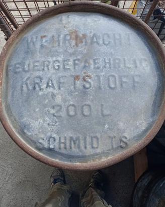 LOTTO FUSTI CARBURANTE WW2