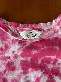 Maglietta bambina H&M tie-dye 134/140