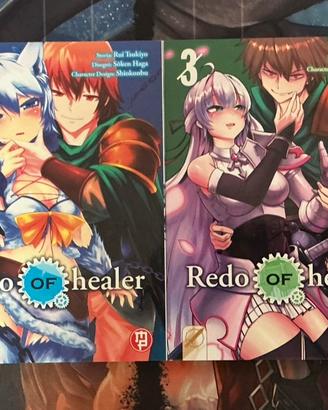 Manga Redo of Healer vol. 1-2-3-4