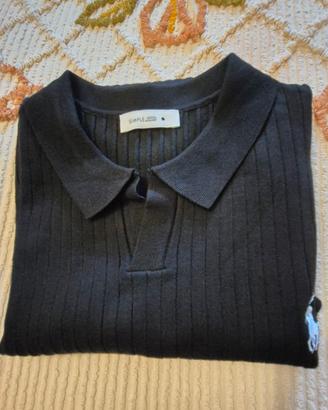 POLO DA UOMO ELEGANTE NERA