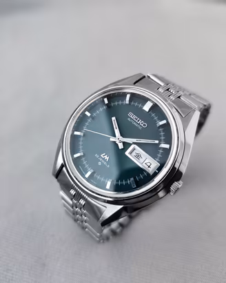 Seiko Lord Matic 5606 7190 quadrante verde 