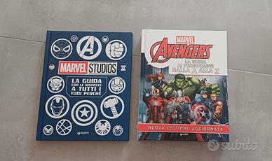 2 libri Marvel Avengers e Studios 