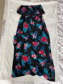 Abito lungo senza spalline Jennyfer