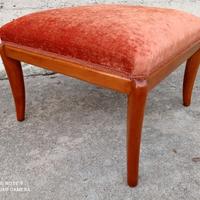 Sgabello, pouff, poggiapiedi vintage