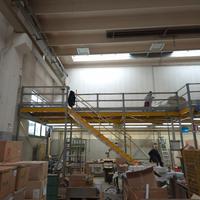 Soppalco industriale usato metalsistem - 60 mq