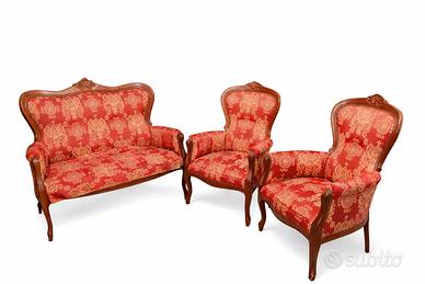 Poltrone periodo barocco Piemontese