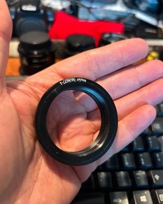Anell adattatore  T2 vite 42x0,75a contax  yashica