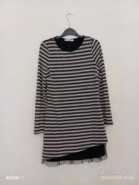 abito marca  Rinascimento donna invernale nero XL 