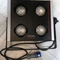 Proel Blinder DMX 4 lampade PLAB4