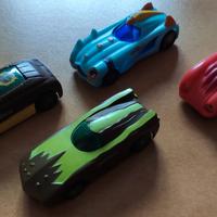 Lotto 4 Macchinine Gormiti Terra Bosco Acqua Fuoco