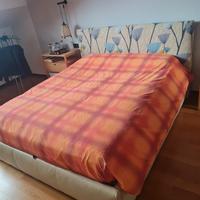 Letto contenitore ecopelle