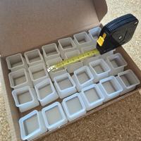 24 Copri gambe sedie in silicone con feltrini