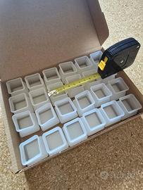 24 Copri gambe sedie in silicone con feltrini