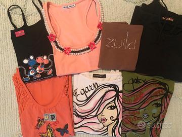 Canottiere/top varie da bambina