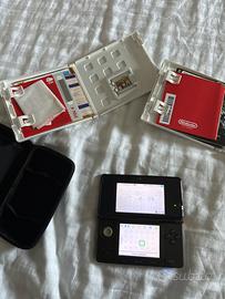 Nintendo 3ds cosmo black + accessori + giochi
