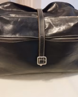 Borsa in cuoio per moto