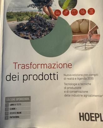 TRASFORMAZIONE DEI PRODOTTI