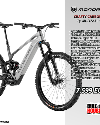 MONDRAKER CRAFTY CARBON R ML GOLDEN SILVER