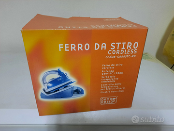 Ferro da stiro cordless