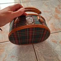 Borsa secchiello tartan