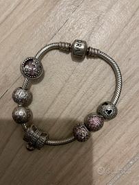 Bracciale pandora + charms