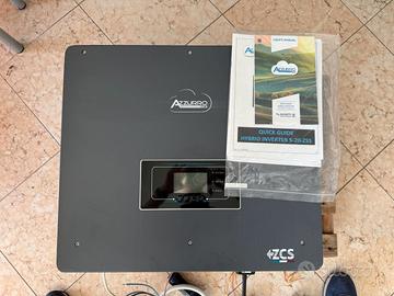 Inverter Ibrido Azzuzzo 3 Fasi - 10 kw + Accessori