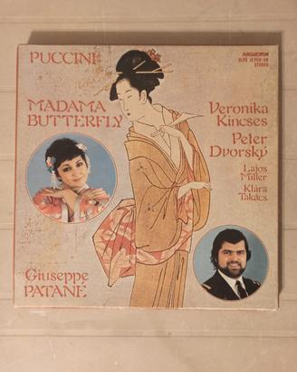 Cofanetto 3 vinili + spartito Madama Butterfly