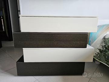 Tris Como' e comodini camera matrimoniale 