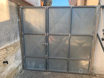 Cancello in ferro zincato