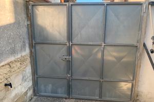 Cancello in ferro zincato