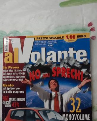 Rivista mensile Al Volante Maggio 2003 