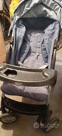 passeggino più seggiolino auto Graco