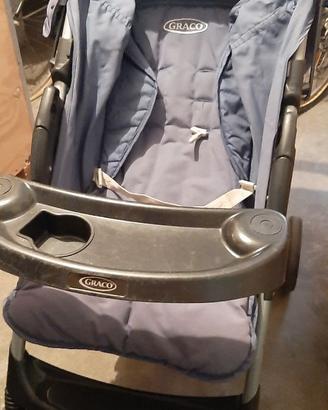 passeggino più seggiolino auto Graco