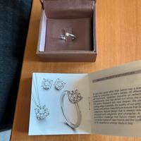 Anello Solit Salvini in OroBianco18kt con Diamante