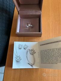 Anello Solit Salvini in OroBianco18kt con Diamante