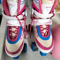 Pattini a rotelle completo