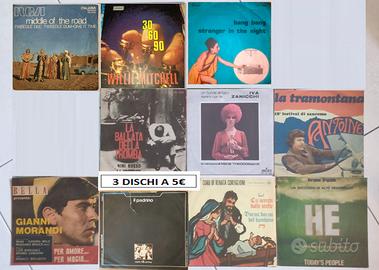 Vinile 45: 3 dischi a scelta in Promo vedi lista