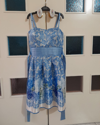 Vestito Rinascimento celeste