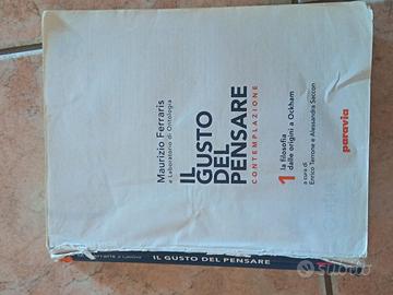 volume 1,2,3 il gusto del pensare +libricini