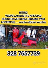 Motorini Vespa Lambretta Ciao Scooter Ricambi 