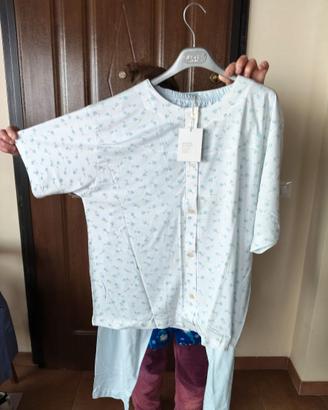 Pigiama donna in cotone taglia 56