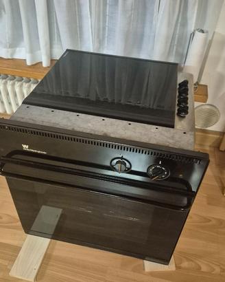 Forno elettrico + piano cottura a gas