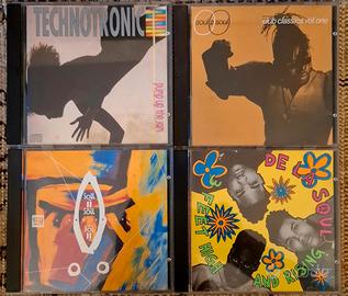 4 CD Technotronic  De la soul  Soul to Soul 