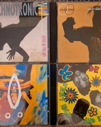 4 CD Technotronic  De la soul  Soul to Soul 