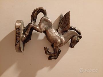 statuetta pegaso in bronzo 